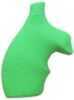 Hogue 61005 Rubber Grip S&W J Rb Zombie Green