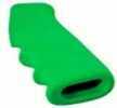 AR-15 Hogue AR & M16 Rubber Grip Finger Groove Zombie Grn