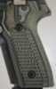 Hogue Grips Extreme G10 Piranha Fits Sig Sauer P226 Rubber G-Mascus Black/Gray 28137