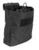 NCStar CVFDP2935B Folding Dump Pouch Canvas Black 7.5" L x 8.5" H x 3.5" W Exterior