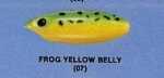 ARBO JITRBUG 2.5" 3/8-Frog/YEL Belly