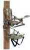 Padded Shooting Rail And Aluminum climbIng Seat bar Easily Swing Out Of The Way For Maximum Mobility When Bow Hunting. When Gun Hunting, Position The Padded shotIng Rail In The “Up” Position. Seat: 17...