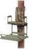 High-Quality, Welded-Aluminum Construction For years Of Trouble-Free Service. Slatted, Sure-Grip® Platforms With Larger Ribbed Traction treads For Sure Footing. Attaches To Tree With Heavy-Duty Ratche...