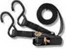 Securely fastens Any Style Of Treestand To a Tree, With An Easy-To-Use Ratchet, Strong Web Strap, And a Vinyl-Coated S-Hook On Each End Of The Strap.