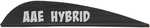 AAE Hybrid Vane 26 Black 100 pk. Model: HY26BK100
