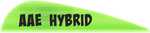 AAE Hybrid Vane 16 Bright Green 100 pk. Model: HY16BG100