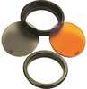 The Filter Kit works as sunglasses for your scope between the pin and target. The Filter Kit allows you to see your pin better on bright targets and any difficult lighting situation you may encounter....