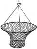 This product is the most widely used crab catching device. It is made with two galvanized wire rings, the upper 18 inches one tapered down to a 11 inches bottom ring with a 1-1/4 inches mesh 9 inches ...