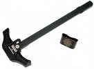 Type/Color: Charging Handle/Block Kit Size/Finish: Black Material: Aluminum/Steel Other FEATURES:: Ambidextrous Design, Fits Sig MCX, Spring Plate Is Not Compatible With VIRTUS And RATTLER MCX Models