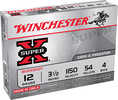 Link to Gauge: 12 Length In INCHES: 3.5 Dram Or Velocity: 1150 Fps. OUNCES Of Shot: 54-Pellets Shot Size: #4 Buckshot SHELLS Per Box: 5 Boxes Per Case: 50 