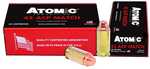 45 ACP 185 Grain Copper-Plated 50 Rounds Atomic Ammunition