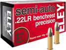 Caliber: .22 Long Rifle Velocity: 1085 Fps. Bullet Type: Match Bullet Weight: 40 GRAINS ROUNDS Per Box: 50 Boxes