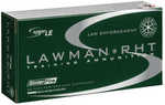 Speer Lawman Training Ammunition brings Superb Consistency Along With Feel And Point Of Aim that's as Close as Possible To Your Personal Defense Loads. All options Are Loaded With a TMJ Bullet With a ...