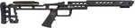 The Comp Chassis from MPA is constructed of 6061 aluminum with a V-Bedding system and MPA buttstock with adjustable cheek riser and length of pull.