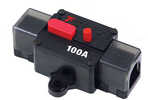 V12-CBF100 Circuit Breaker - 100 AMPGetting tired of replacing your power fuse every time you show off how loud your system can play? &nbsp;You should consider replacing the fuse holder with a circuit...