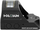 The He407C Is An Open Reflex Optical Sight Designed For Pistol applications. Features Include Holosun's Super Led, 50K hours Battery Life, Green 2 MOA Dot Only, 12 Brightness Setting: 10 DL & 2 Nv Com...
