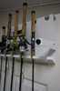 Make use of the space behind doors with the Viking Door Rod Rack. This rack holds up to 7 rods up to 5/8? (rod blank size at the handle). This very efficient and economical rod holder provides out-of-...