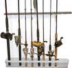 The Viking Wall-Mount Rod Rack mounts to the wall and holds up to 11 rod/reel combos with enough space is provided between the rod holders to accommodate large rods. Powder-coated for maximum durabili...