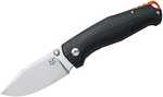 This TUR model sports a black G-10 handle, a satin finished clip point blade, and an orange G-10 backspacer.The Fox TUR folding knife was designed by famed knife-maker Jasper Voxnaes to be your new fa...