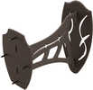 This Single Shoulder Mount Is Made From Powder Coated Steel And Hangs On The Wall. The 8" Swing Arm Allows The Arm To Swivel 180 degrees. This Mount Will Hold Up To 35 Lbs.