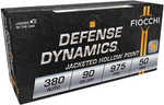 Fiocchi 380 Auto 90Gr JHP 50Bx