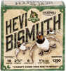 Link to Hevi-Shot HEVI-Bismuth Waterfowl shells utilize bismuth, which is 22% denser than steel, to deliver more downrange lethality. And, its safe for older fixed choke and fine classic doubles shotguns.
