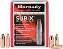Sub-X (Subsonic Expanding) Bullets Deliver Big results Without a Big Bang. Designed To Provide Deep Penetration Below The Speed Of Sound, Sub-X features a Lead Core. Long grooves In Its Gilding Metal ...