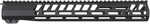 This Full Top Rail Model Means That The Picatinny Top runs From Beginning To End. This gives tons Of Room For Any Accessories You May Want To Mount On Top. 14" Full Top Rail MLOK Handguard (Includes B...