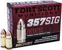 Fort Scott Munitions TUI Ammo Is a Match Grade Handgun Bullet, Designed To Be Reassuringly Effective For Self-Defense. Engineered To Tumble Upon Impact And Create a Dynamic Wound Cavity, The Unique, p...