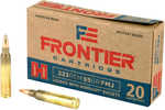 Link to Hornady 223 Remington Frontier Cartridge Military Grade 55 Grains Full Metal Jacket Ammo 20 Round Box Md: FR100