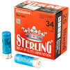 Model: Exclusive Series Caliber: 12 Gauge 2.75" Grains: #4 Ounce of shot: 1 3/16 oz Type: Shot Units Per Box: 25 Manufacturer: Sterling Model: Exclusive Series Mfg Number: 8698779951023
