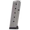 Capacity: 10-Round Cartridge: APP_9 mm Luger Finish: Silver Make: 1911 Make/Model: 1911|Commander Make/Model: 1911|Government Material: Stainless Steel Model: Commander Model: Government Quantity: 1 M...