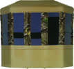 Millennium Ground Blind is constructed of heavy-duty, water-resistant soft shell material Frame constructed of heavy-duty, powder-coated steel. The all-new Antler Shak 0-06 will elevate any hunterâ€™s...