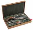 Pedersoli Howdah Hunter 20 Gauge Black Powder Pistol With Presentation Box And Accessories -  With twin barrels packing a one-two wallop, the Howda Hunter big-bore pistol was popular with Europeans ex...