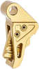 Tyrant Cnc TDHCATTRIGGOLD/Gold Trigger/Shoe Gold Fits Springfield Hellcat Pro