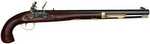Accuracy-enhancing long barrels  Blue steel octagonal barrels  Handsome walnut stocks  Pedersoli's Bounty Hunter .50-Cal. Percussion and Flintlock Pistols feature long barrels that enhance long-distan...