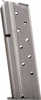Capacity: 9 ROUNDS Finish: Stainless Steel (Silver) Material: Stainless Steel Application: Centerfire Pistol Caliber: .38 Super