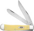 This Trapper Is a Part Of The Yellow Synthetic Family. The Distinctive Yellow Handle brightens This Family While maintaining Its Toughness, Making It One Of The Most Beloved In The Case Line. It Is a ...