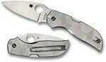Spyderco Chaparral Stepped Titanium CTS XHP Plain Edge Folding Knife Md: C152STIP