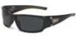 Badlands-Shiny Black Full Frame With Smoke Lens Sunglasses