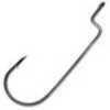 Trokar Worm Hook Black Chrome Round Bend Xl 15Pk TK100-Xl-4/0
