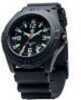 Smith & Wesson Soldier Tritium Black Rubber Strap Watch