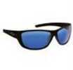Flying Fisherman Bahia Matte Black Smoke Blu Mirror Sunglasses