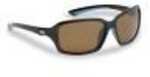 Flying Fisherman Kili Brown Frame-Amber Lens Sunglasses