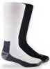 Browning Socks Boot White Size : Medium Light Weight