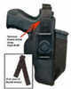 Desantis N99 Thumb Break Strap Holster Attachment Black Nylon N99BJG2Z0