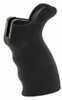 An Ergonomic Grip With An Extension That fills The Web Of The Hand For More Comfort And Better Recoil Control. Slight Hint Of Finger groves For a Positive Feel And The Width Is Tapered From Top To Bot...