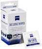 Zeiss Lens Cleaning Wipes have been specifically developed for the gentle and effective cleaning of glass and plastic lenses and are particularly effective for high quality coated precision lenses. Th...