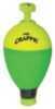 Betts Mr Crappie Snap-On Float Pear 1-1/4In Weighted 2Pk Md#: MP125W-2YG