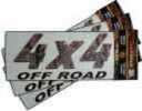Two (7" X 14") 4 X 4 Off-Road decals. Set contaIns matchIng Left And Right decals Available In Selected Camo patterns.